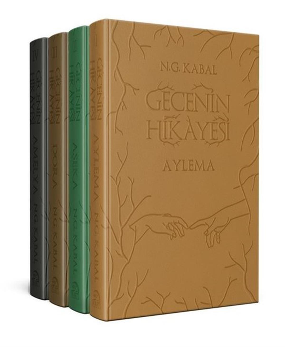 N.G. KabalFantastik Kitaplar & Fantastik RomanlarGecenin Hikayesi Deri Kapak Seti - 4 Kitap Takım