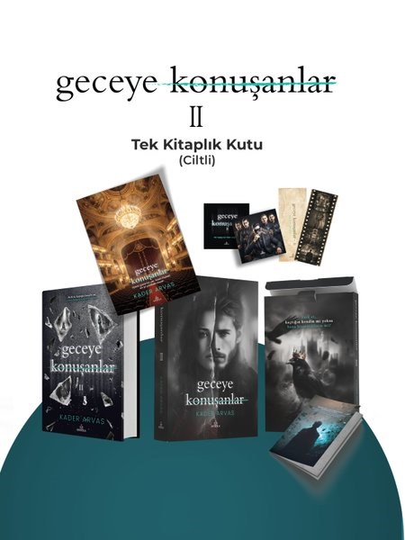 Kader ArvasTürk RomaniGeceye Konuşanlar 2 - Tek Kitaplık Kutu