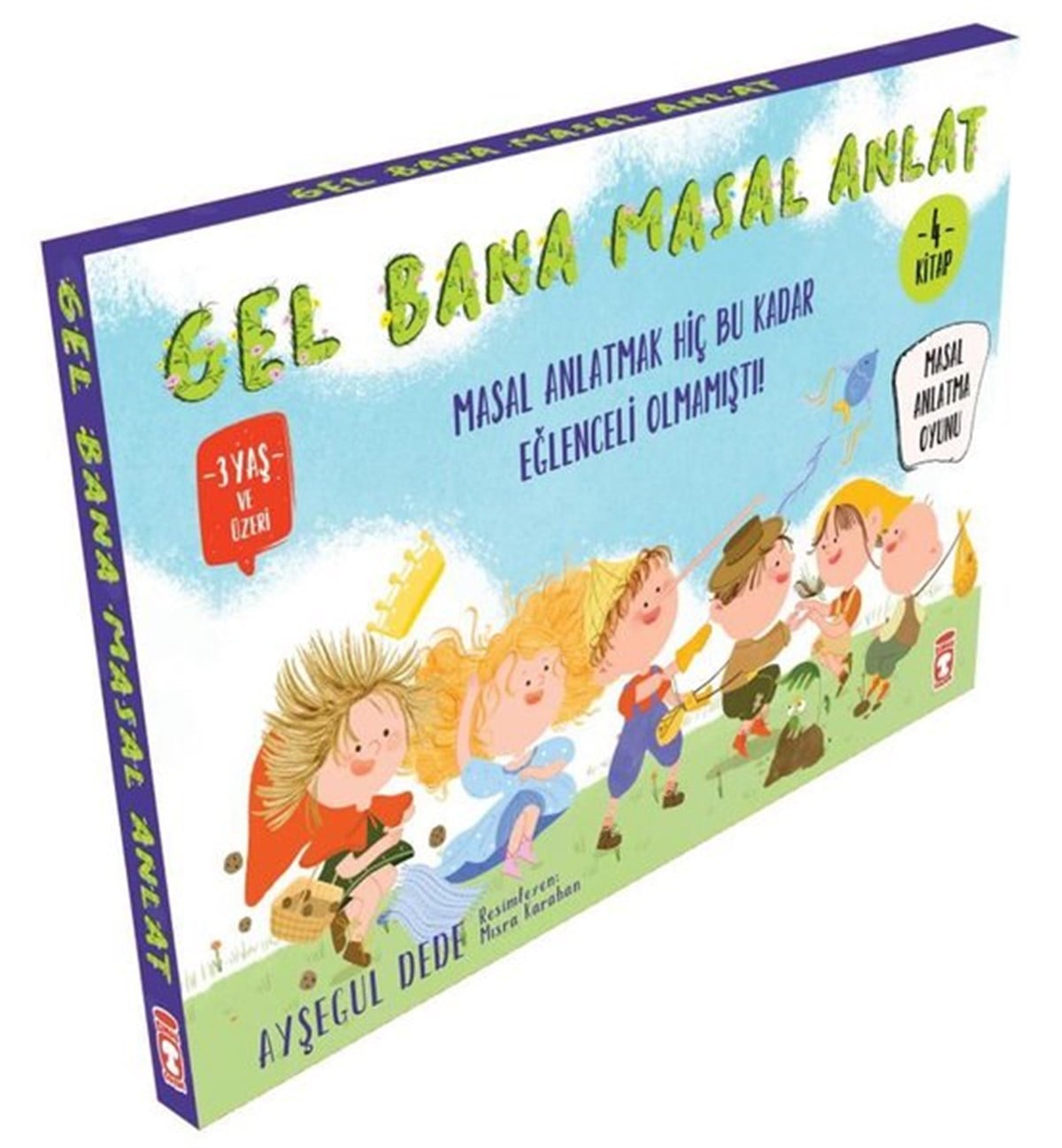 Ayşegül DedeEgitim Etkinlik KitaplariGel Bana Masal Anlat Seti - 4 Kitap Takım