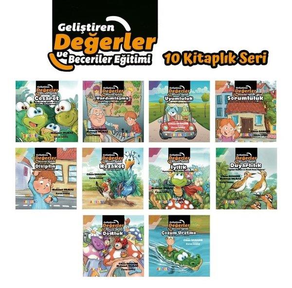 KolektifEgitim Etkinlik KitaplariGeliştiren Değerler ve Beceriler Eğitimi Seti - 10 Kitap Takım
