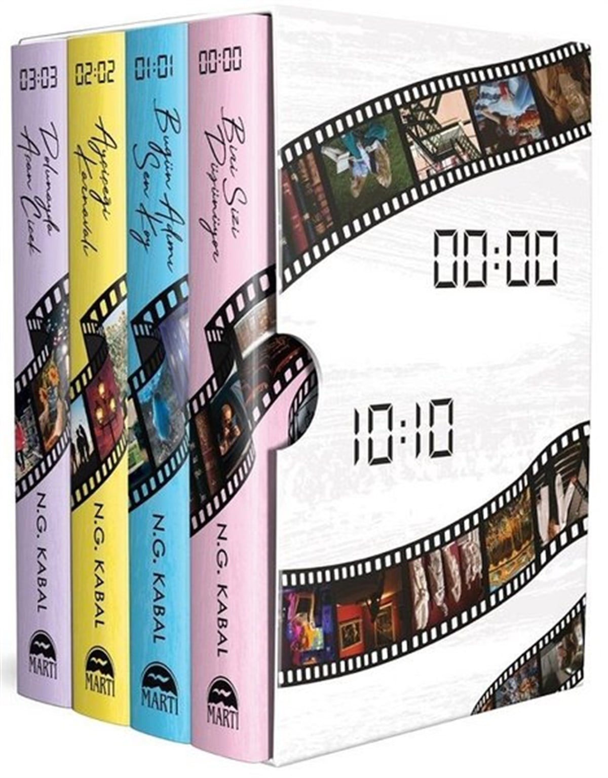 N.G. KabalAşk Kitapları & Aşk RomanlarıGençlik Serüveni Seti - 4 Kitap Takım