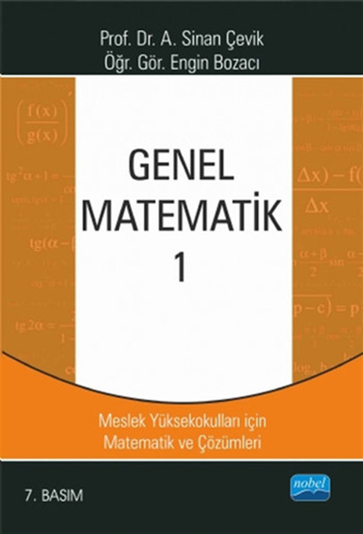 Engin BozacıMatematikGenel Matematik 1