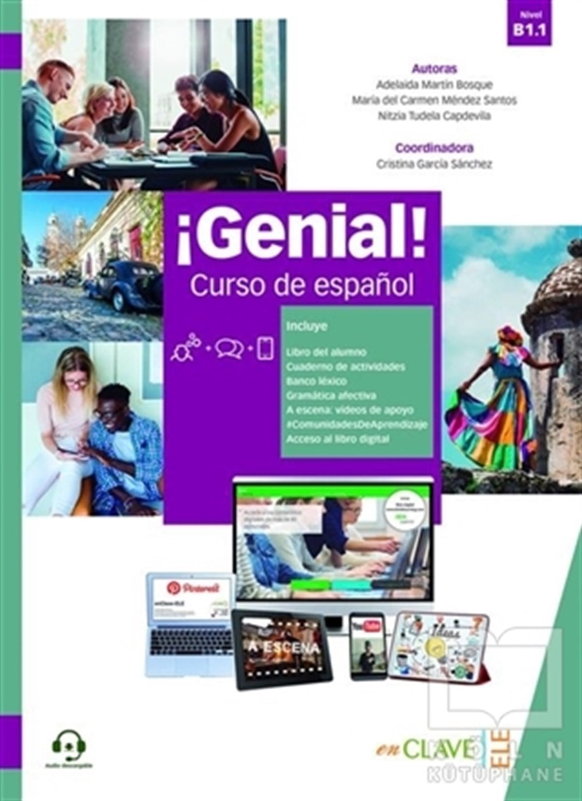 Adelaida Martin BosqueDiğerGenial! B1.1 Libro Del Alumno+Cuaderno+Audio Descargable