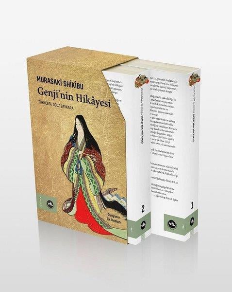 Murasaki ShikibuDünya RomanGenji'nin Hikayesi Seti - 2 Kitap Takım - Kutulu