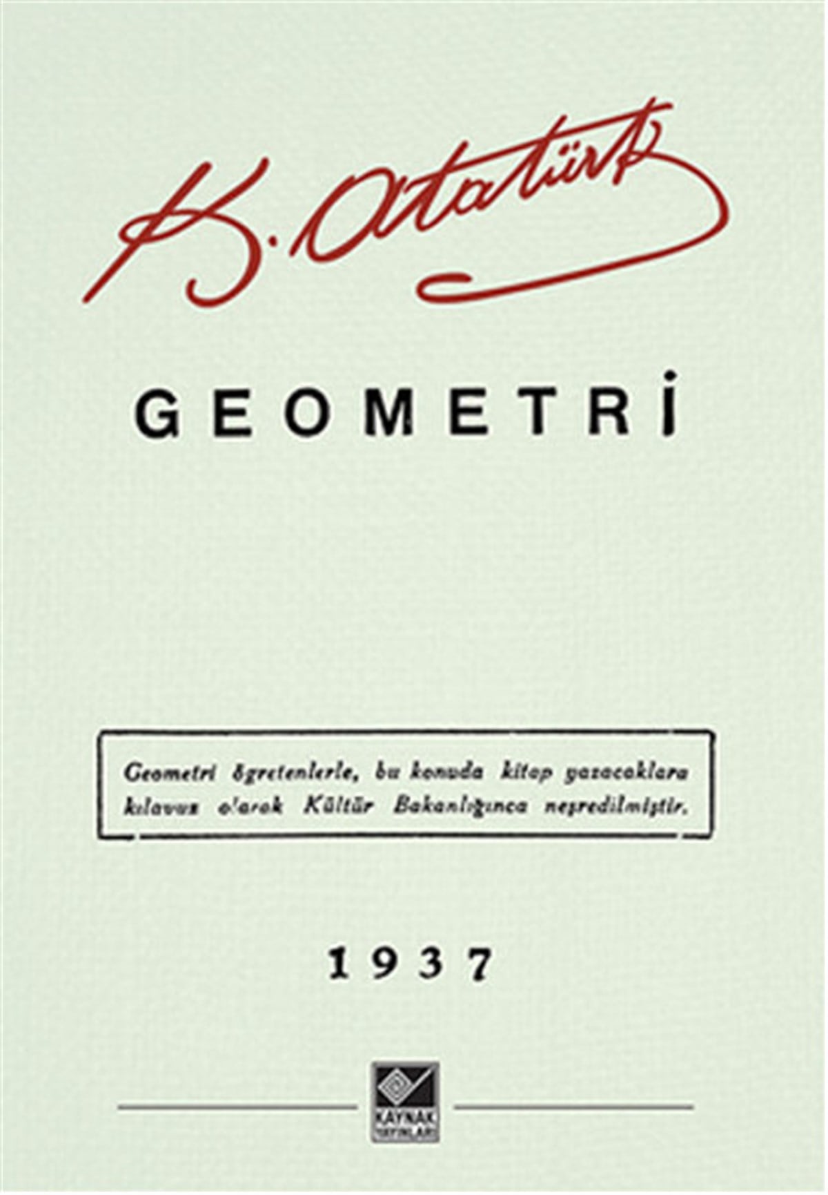 Mustafa Kemal AtatürkMatematik KitaplarıGeometri