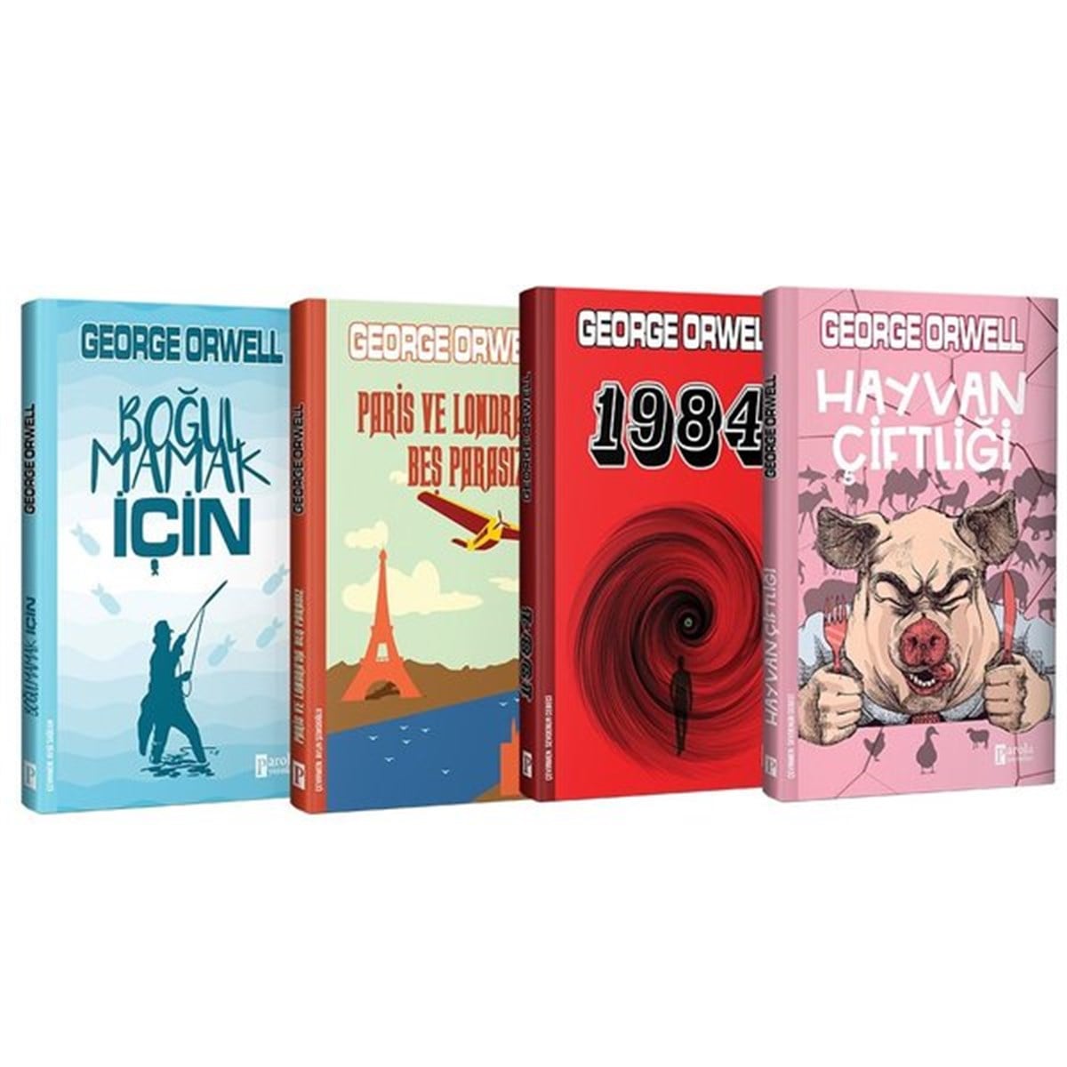 George OrwellDünya RomanGeorge Orwell Seti - 4 Kitap Takım