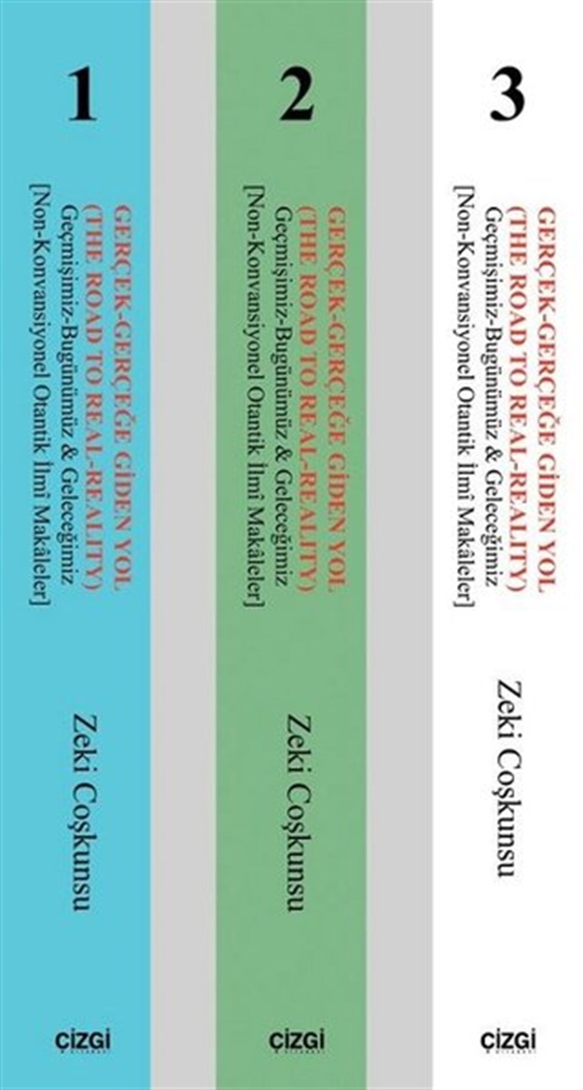 Zeki CoşkunsuEğitimGerçek-Gerçeğe Giden Yol Seti-3 Kitap Takım