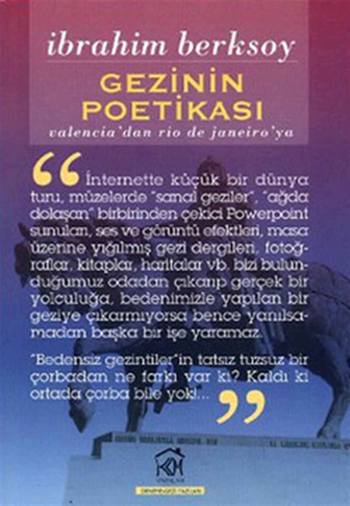İbrahim BerksoyGezi Rehberi KitaplarıGezinin Poetikası