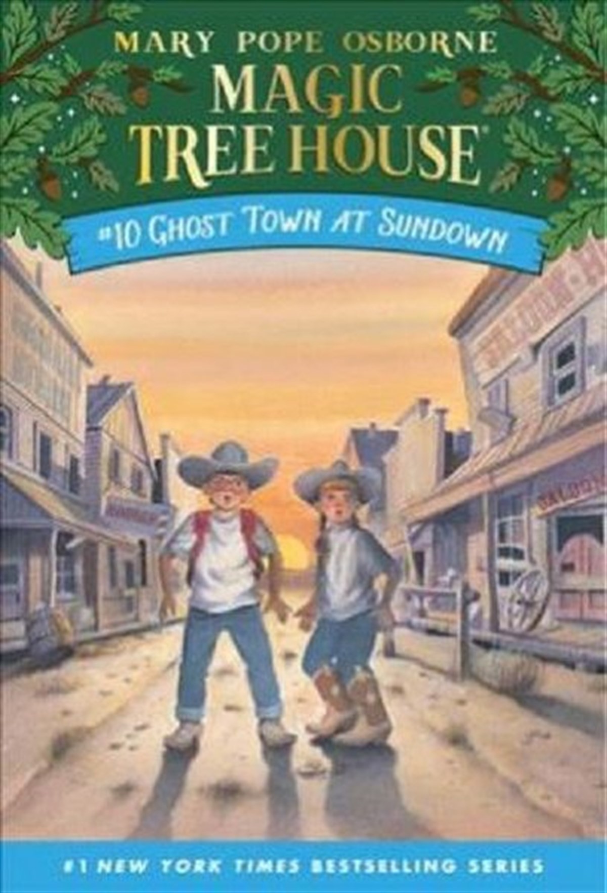 Mary Pope OsborneChildren InterestGhost Town at Sundown (Magic Tree House)