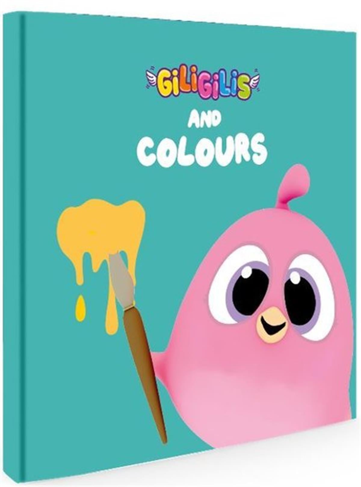 KolektifEgitim Etkinlik KitaplariGiligilis and Colours - İngilizce Eğitici Mini Karton Kitap Serisi