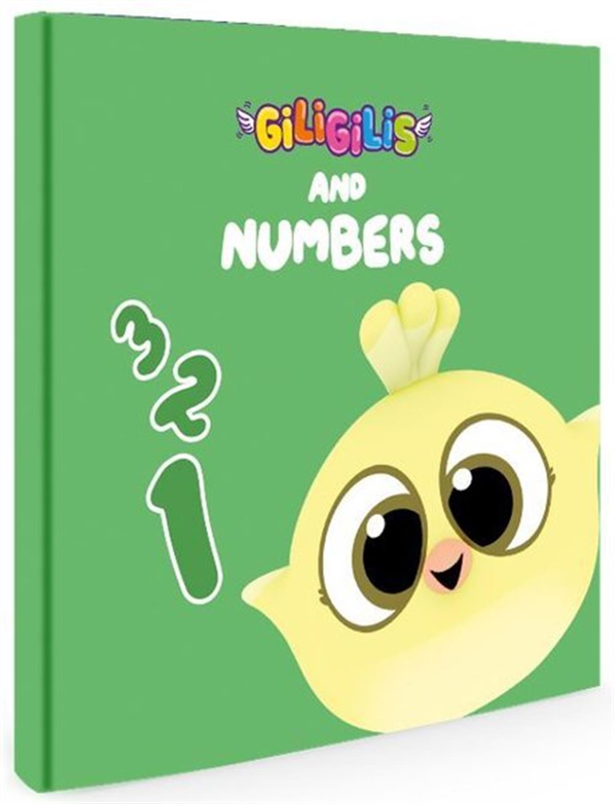 KolektifEgitim Etkinlik KitaplariGiligilis and Numbers - İngilizce Eğitici Mini Karton Kitap Serisi