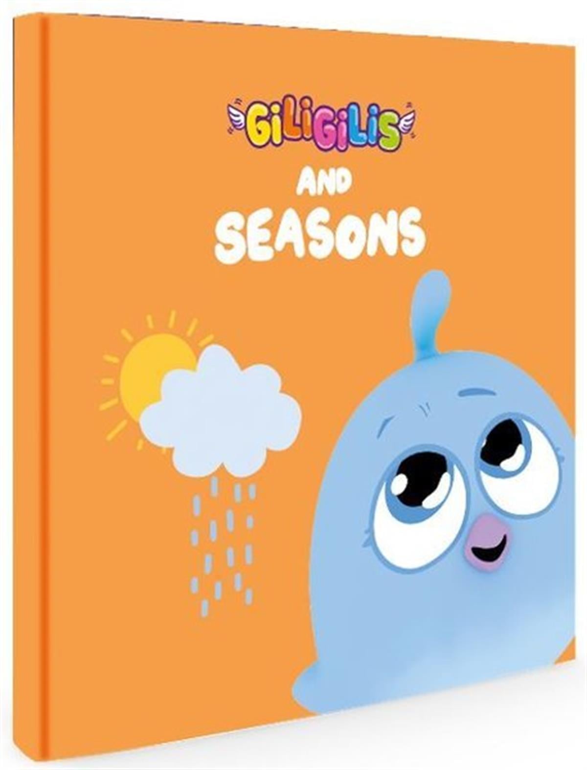 KolektifEgitim Etkinlik KitaplariGiligilis and Seasons - İngilizce Eğitici Mini Karton Kitap Serisi