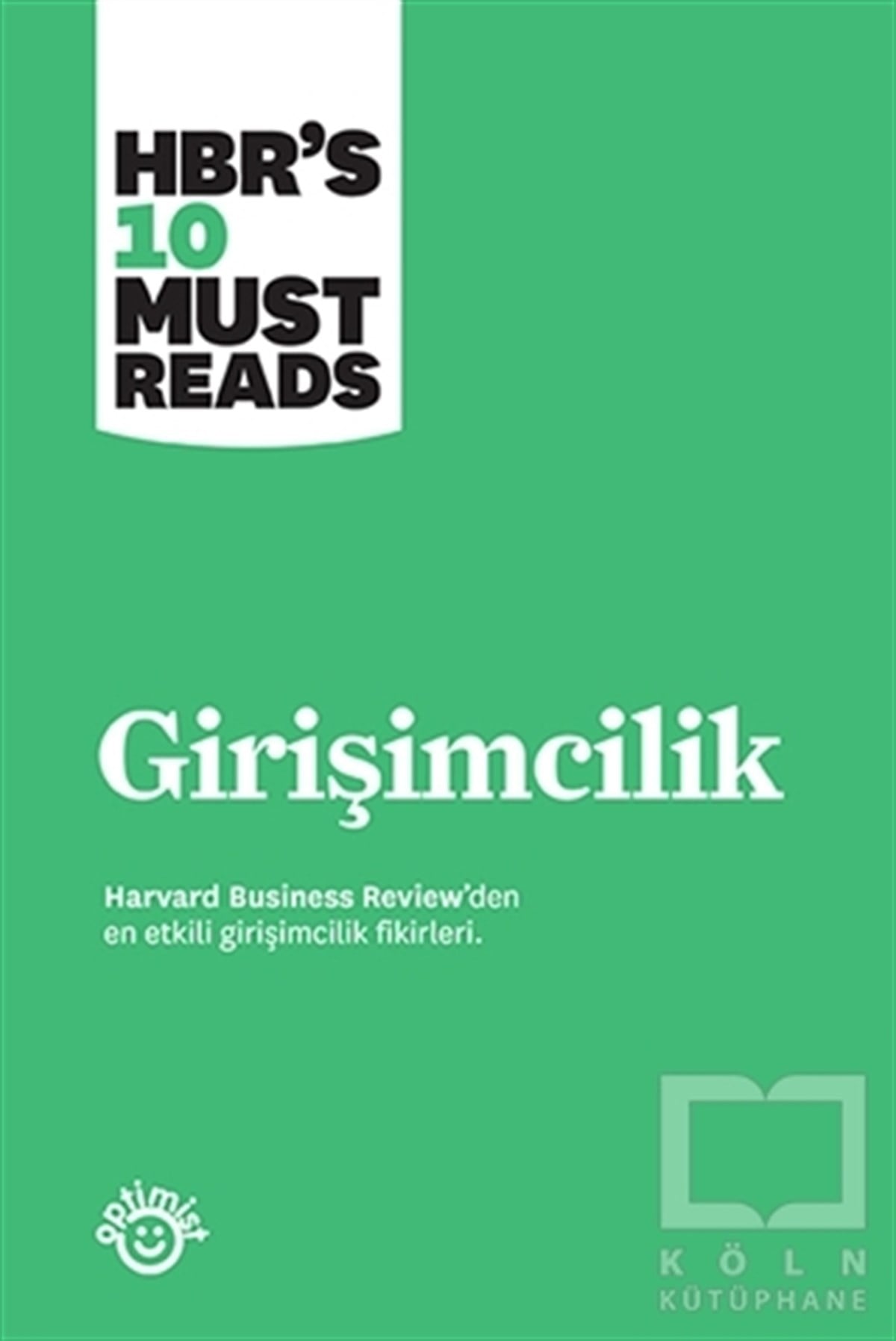 Harvard Business Reviewİş Dünyası KitaplarıGirişimcilik