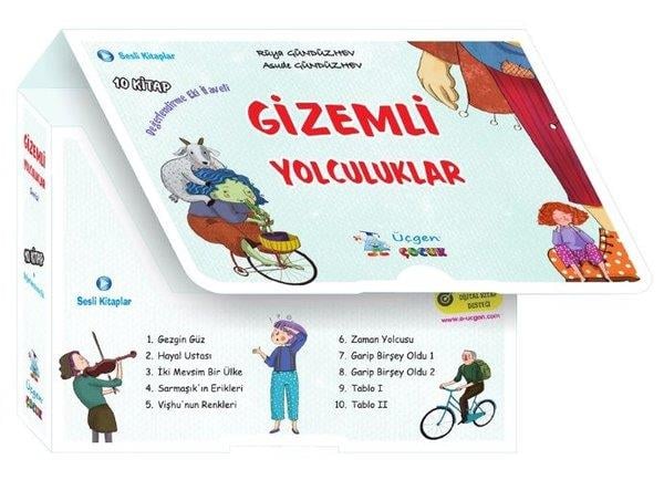 Asude GündüzhevÇocuk Gençlik RomanlarıGizemli Yolculuklar Seti - 10 Kitap Takım