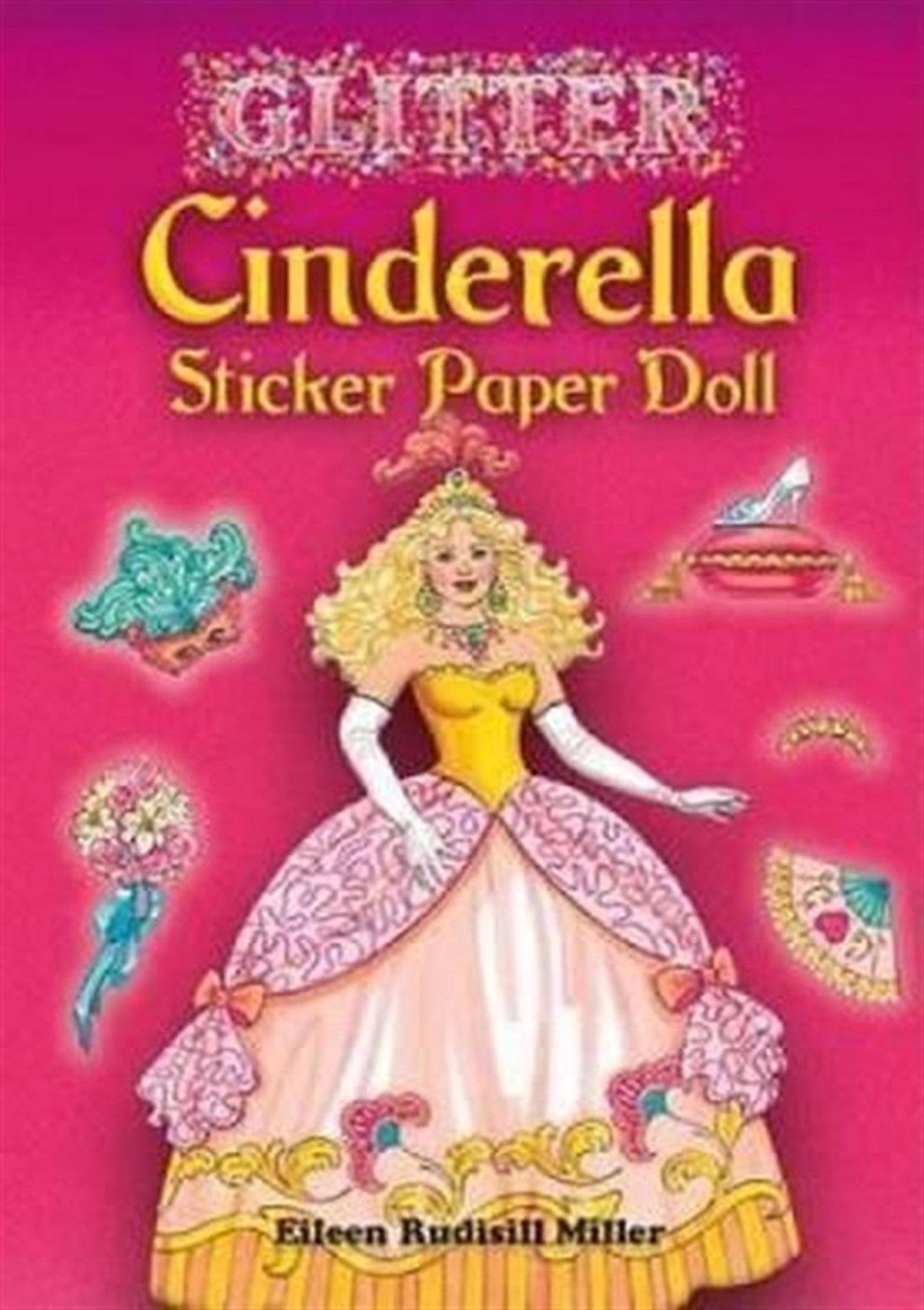 KolektifPreschoolGlitter Cinderella Sticker Paper Doll