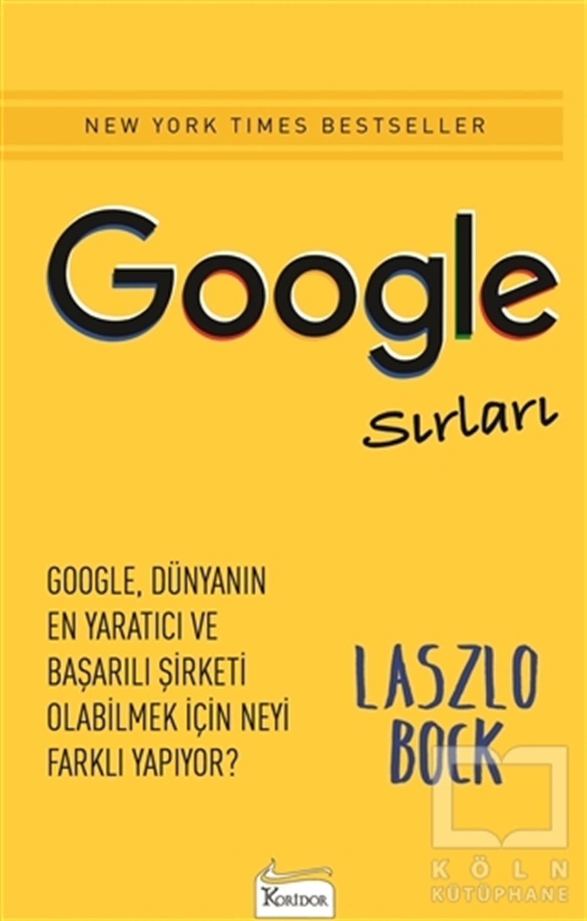 Laszlo BockKişisel GelişimGoogle Sırları