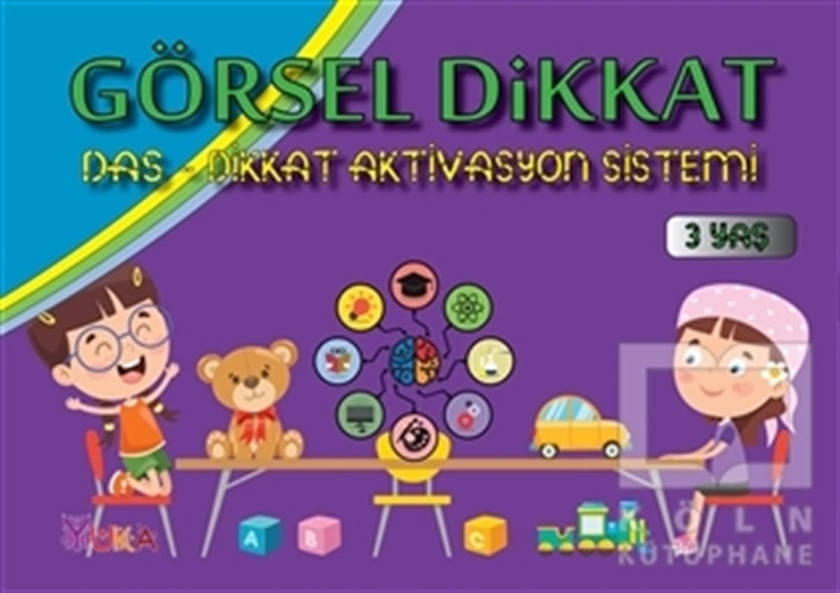 KolektifEtkinlik KitaplarıGörsel Dikkat (3 Yaş)