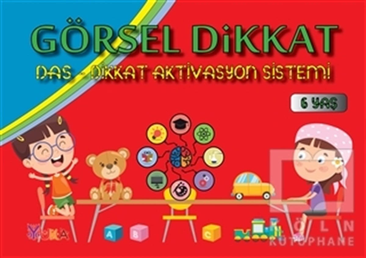 KolektifEtkinlik KitaplarıGörsel Dikkat - Das-Dikkat Aktivasyon Sistemi 6 Yaş