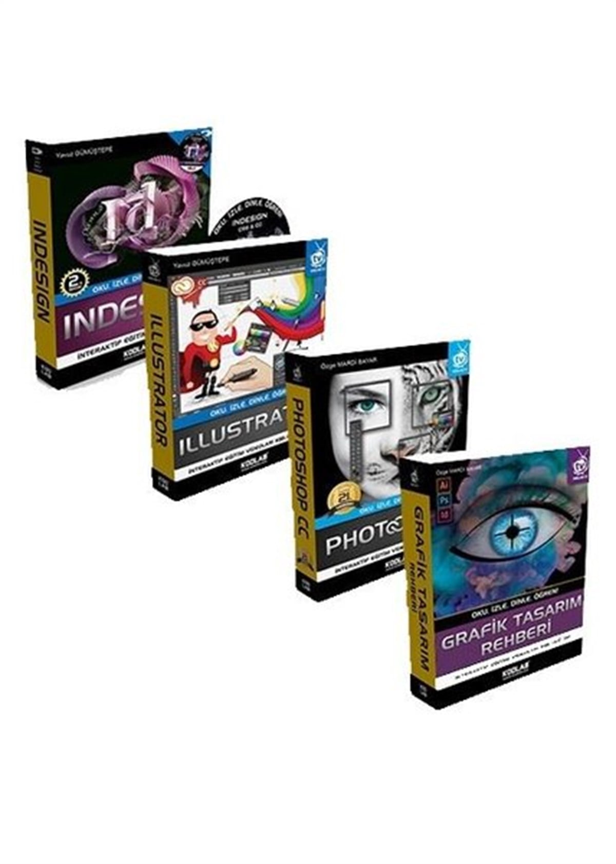 KolektifBilgisayar KitaplarıGrafik Tasarım Uzmanlığı Seti-4 Kitap Takım