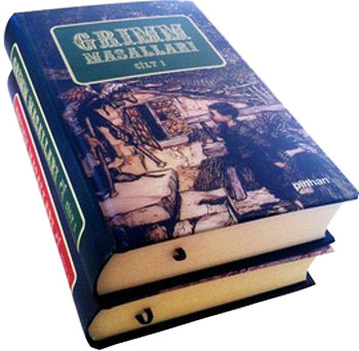 Grimm KardeşlerÇocuk Hikaye KitaplarıGrimm Masalları Seti (2 Kitap Ciltli Takım)