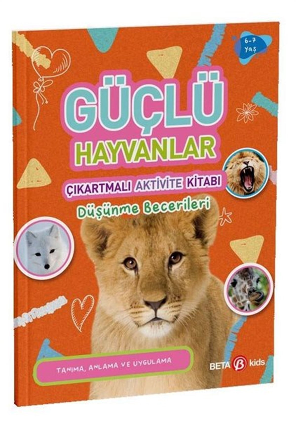 Buket KurtEgitim Etkinlik KitaplariGüçlü Hayvanlar - Çıkartmalı Aktivite Kitabı