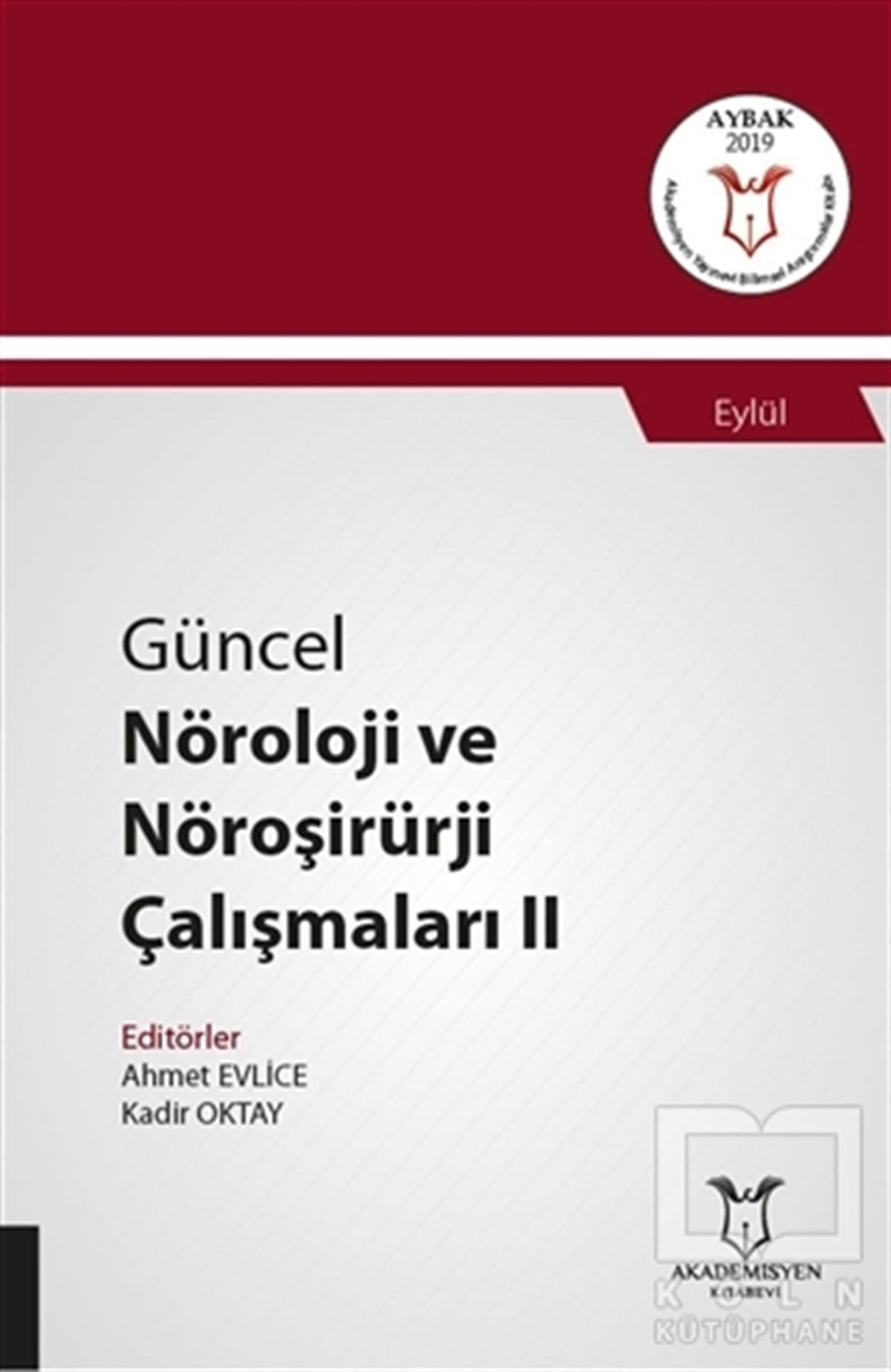 Ahmet EvliceAkademikGüncel Nöroloji ve Nöroşirürji Çalışmaları 2 - Eylül