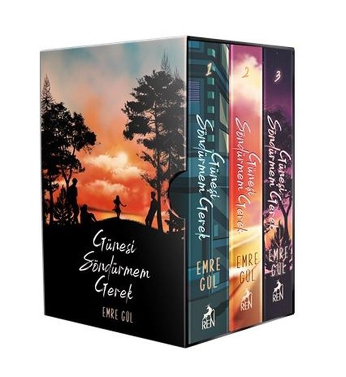 Emre GülTürkiye RomanGüneşi Söndürmem Gerek Cep Boy Kutulu Seti - 3 Kitap Takım