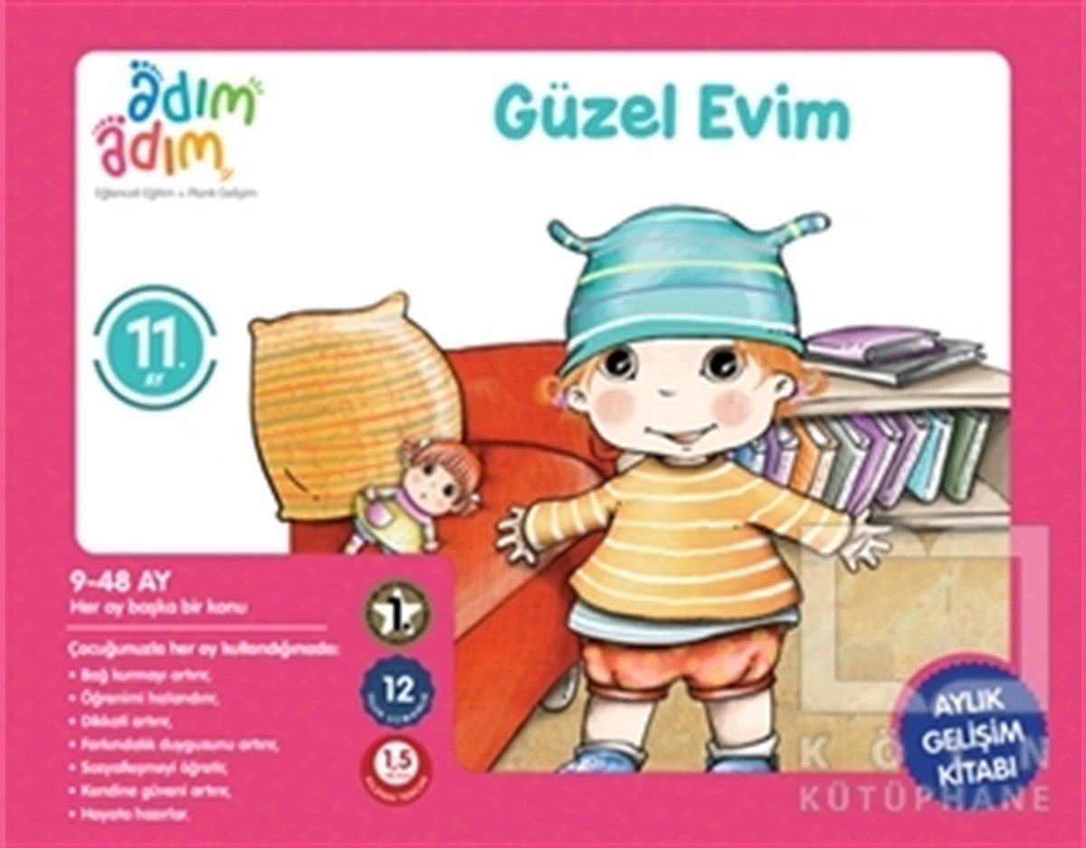 KolektifZeka Gelişimi KitaplarıGüzel Evim - 11. Ay Gelişim Kitabı