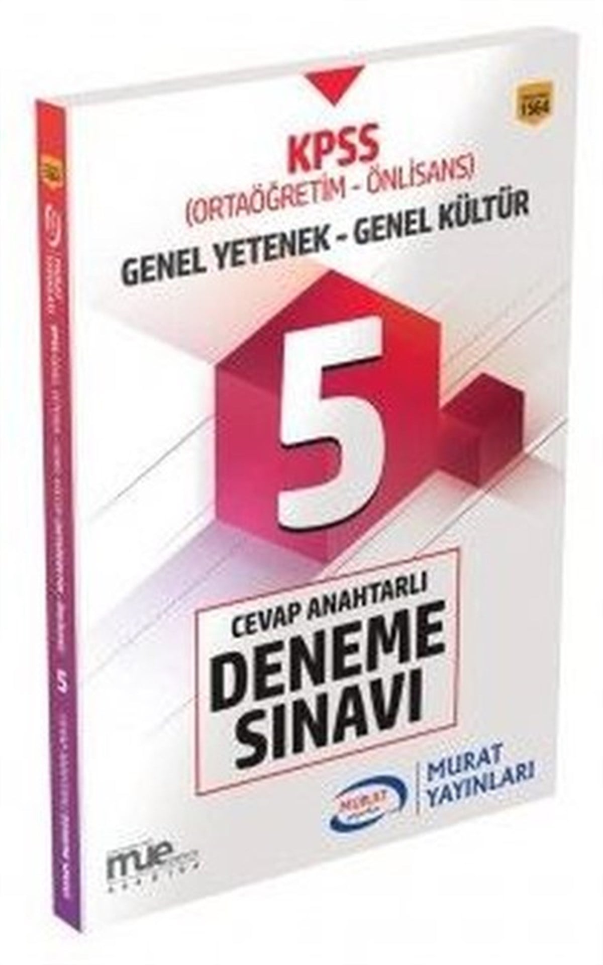 KolektifKPSSGYGK Ortaöğretim - Önlisans 5 Cevap Anahtarlı Deneme Sınavı 1564