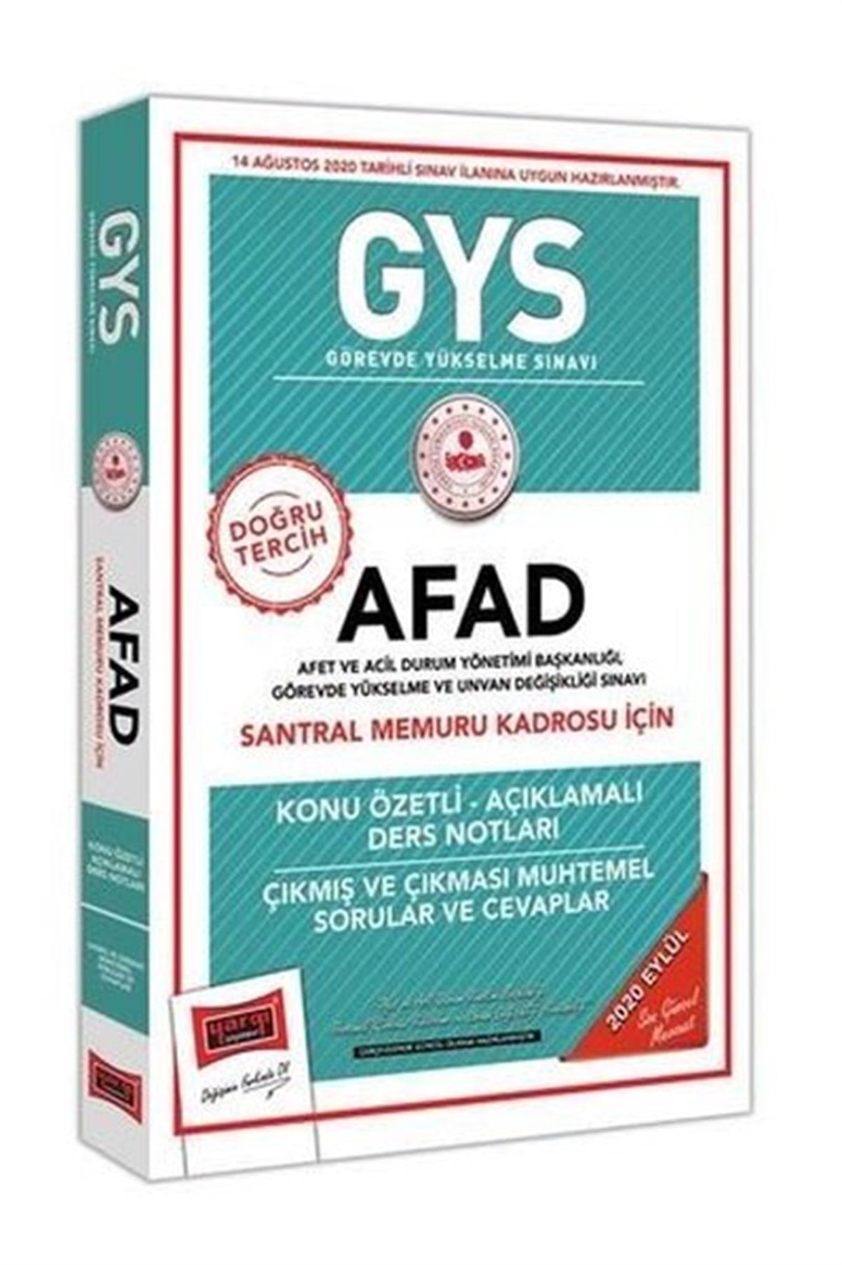 KolektifKPSSGYS AFAD Santral Memuru Kadrosu İçin Konu Özetli Çıkmış ve Çıkması Muhtemel Sorular