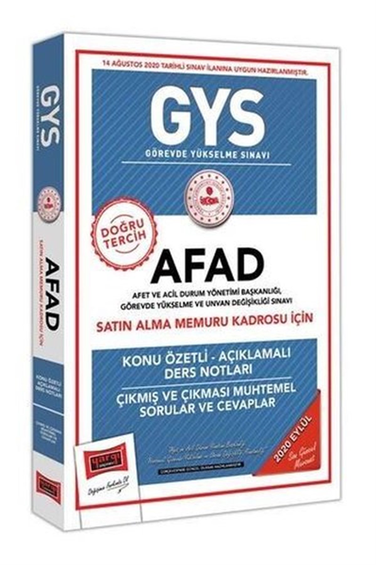 KolektifKPSSGYS AFAD Satın Alma Memuru Kadrosu İçin Konu Özetli Çıkmış ve Çıkması Muhtemel Sorular