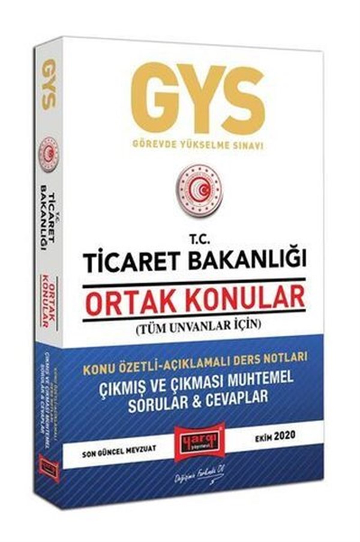 KolektifEğitimGYS T.C. Ticaret Bakanlığı Ortak Konular Tüm Unvanlar İçin Konu Özetli Çıkmış ve Çıkması Muhtemel So