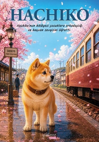 KolektifEgitim Etkinlik KitaplariHachiko - Renkli Resimli