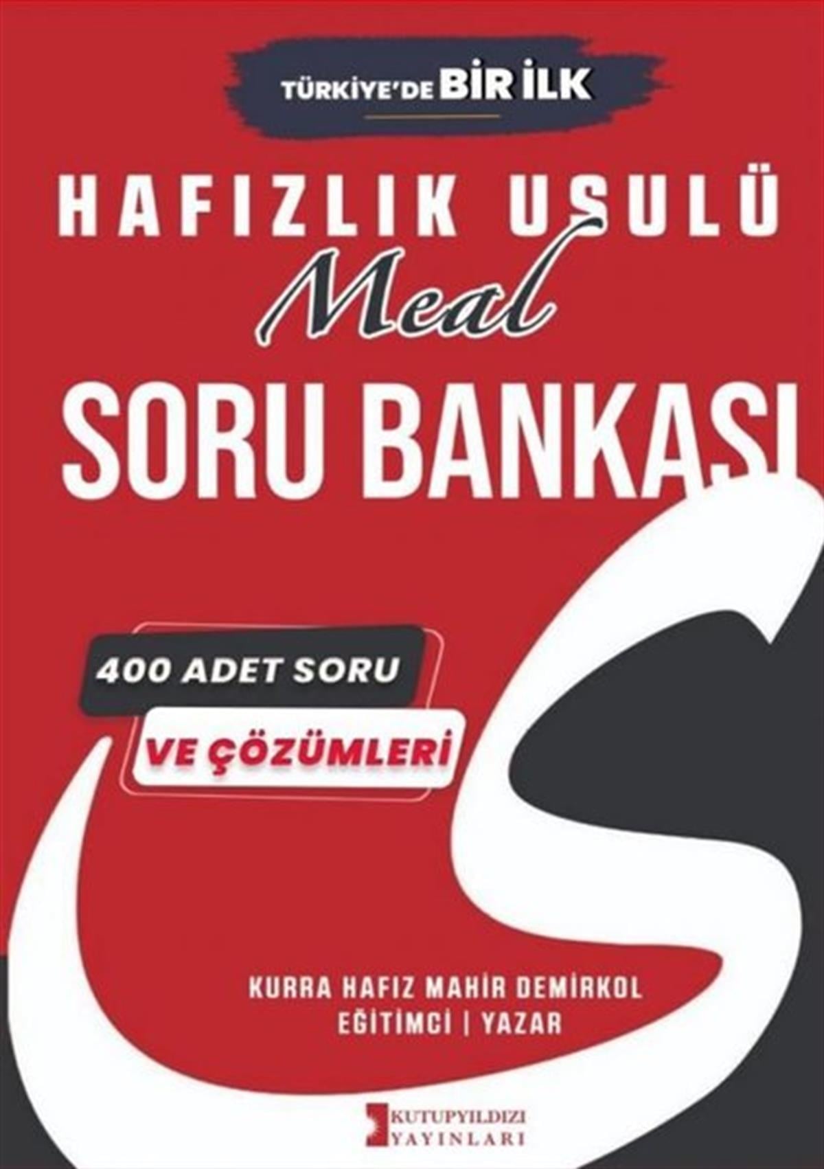 Mahir DemirkolKPSS Soru Bankasi KitaplariHafızlık Usulü Meal Soru Bankası - 400 Adet Soru ve Çözümleri