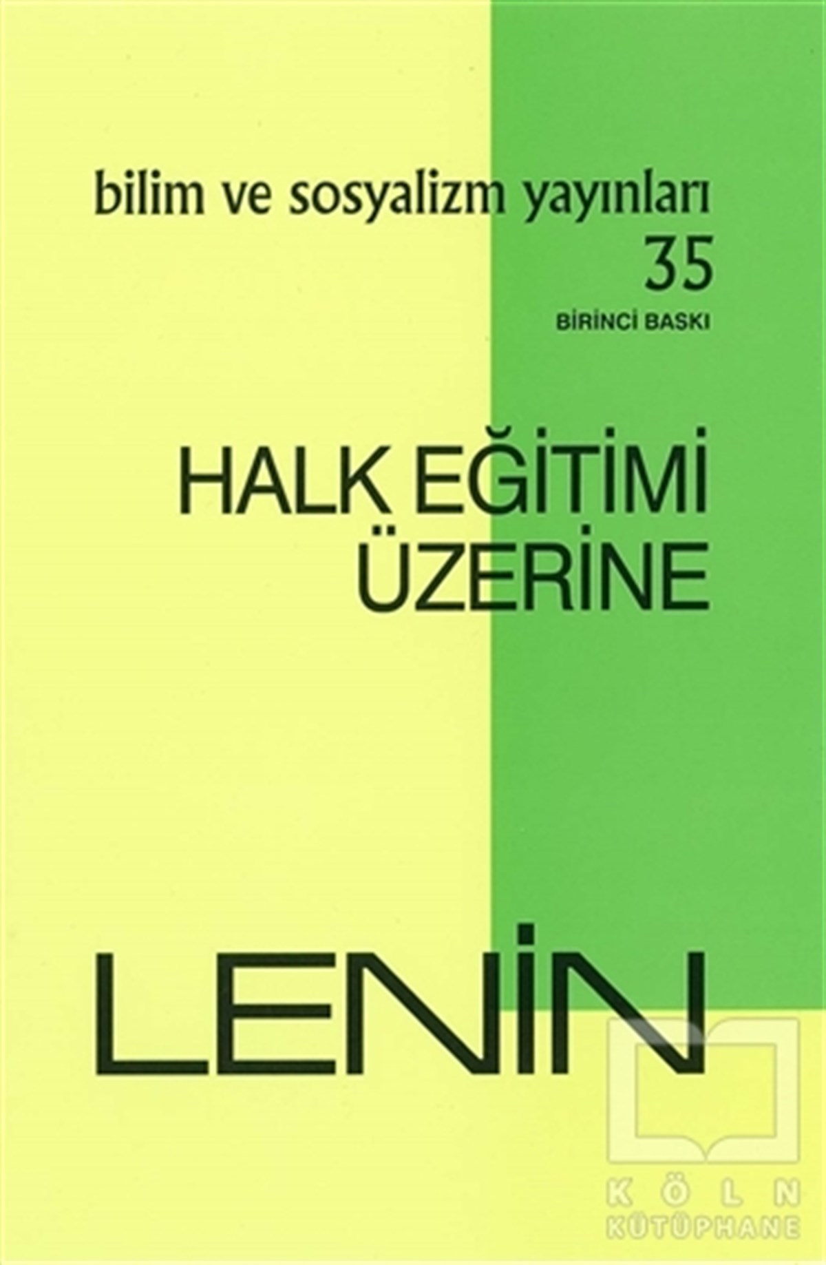 Vladimir İlyiç LeninDiğerHalk Eğitimi Üzerine
