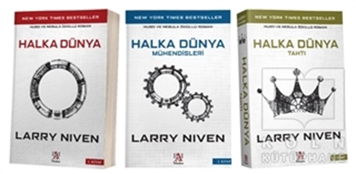 Larry NivenRomanHalka Dünya Seti (3 Kitap Takım)