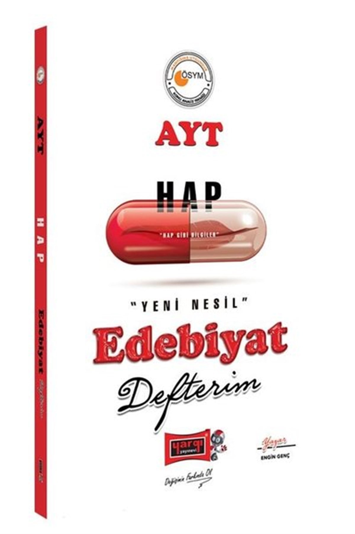 Engin GençTemel Yeterlilik Testi - Alan Yeterlilik Testi (YKS-TYT/AYT)HAP AYT Edebiyat Defterim, Clz