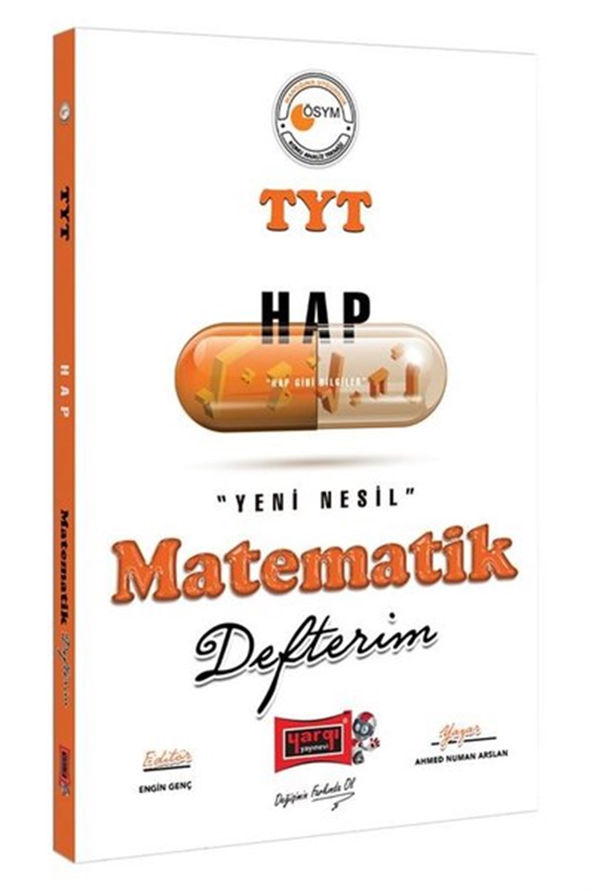 Ahmed Numan ArslanTemel Yeterlilik Testi - Alan Yeterlilik Testi (YKS-TYT/AYT)HAP TYT Matematik Defterim, Clz