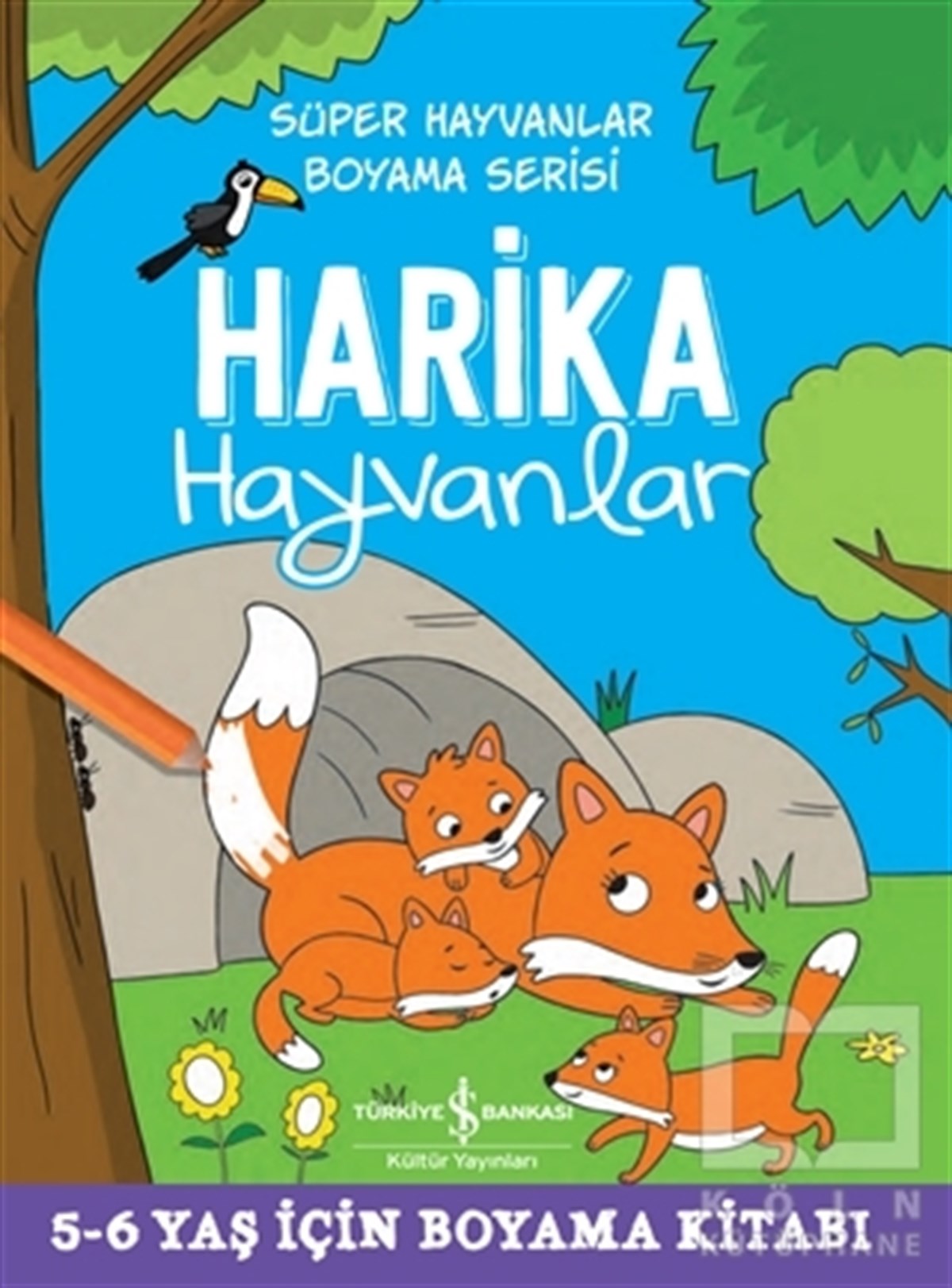 KolektifEtkinlik KitaplarıHarika Hayvanlar - Süper Hayvanlar Boyama Serisi