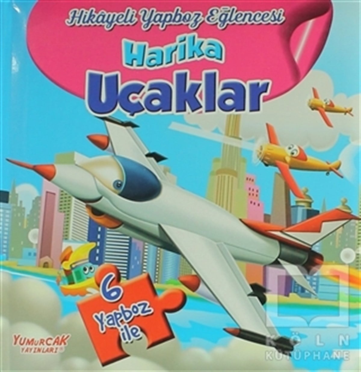 KolektifYapbozlu KitaplarHarika Uçaklar - Hikayeli Yapboz Eğlencesi
