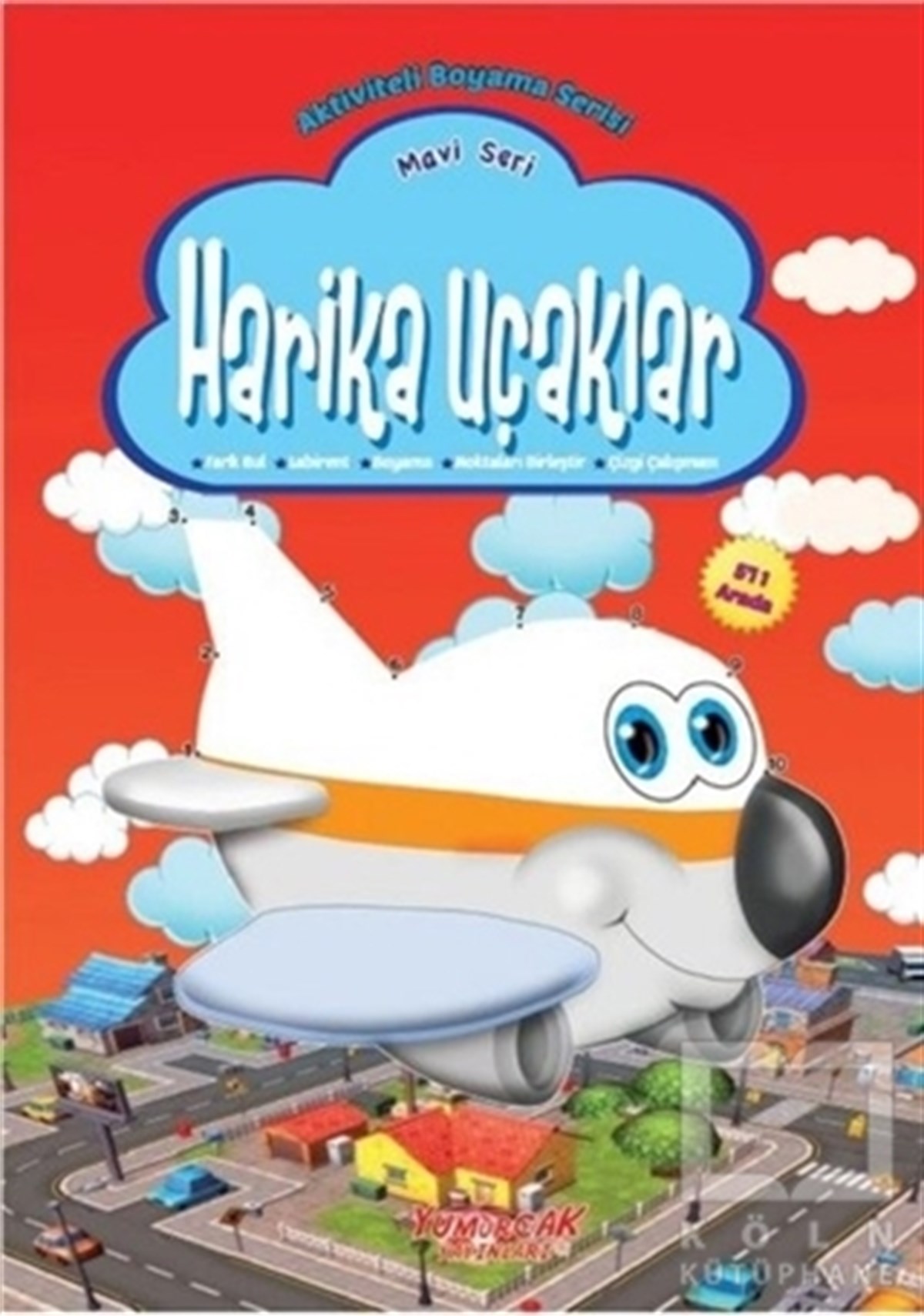 KolektifBoyama KitaplarıHarika Uçaklar - Mavi Seri