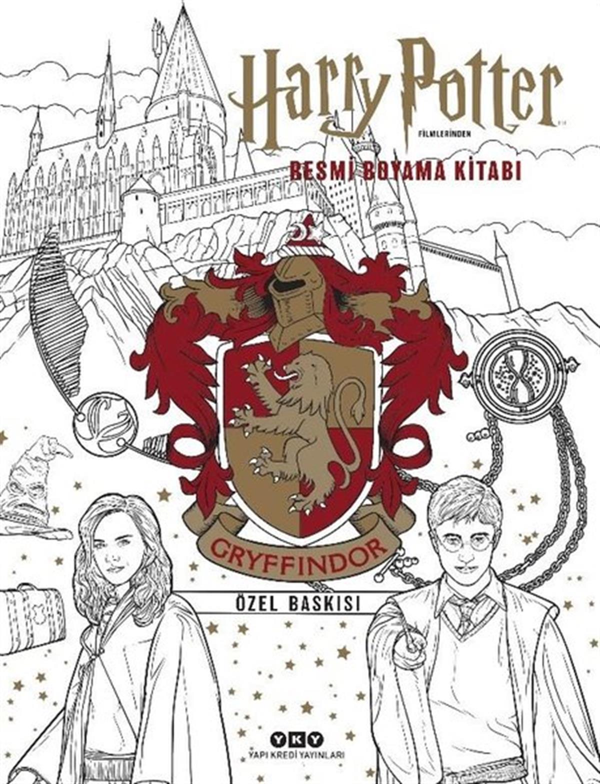 KolektifEgitim Etkinlik KitaplariHarry Potter Filmlerinden Resmi Boyama Kitabı - Gryffindor Özel Baskısı