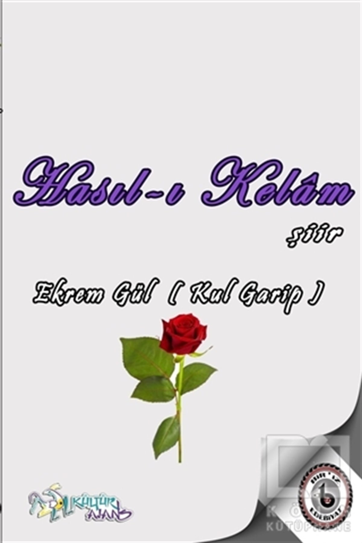 Ekrem GülTürkçe Şiir KitaplarıHasıl-ı Kelam