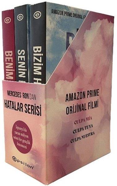 Mercedes RonAşk Kitapları & Aşk RomanlarıHatalar Serisi Seti - 3 Kitap Takım - Kutulu