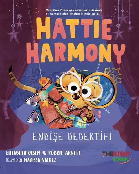 Elizabeth OlsenEgitim Etkinlik KitaplariHattie Harmony - Endişe Dedektifi