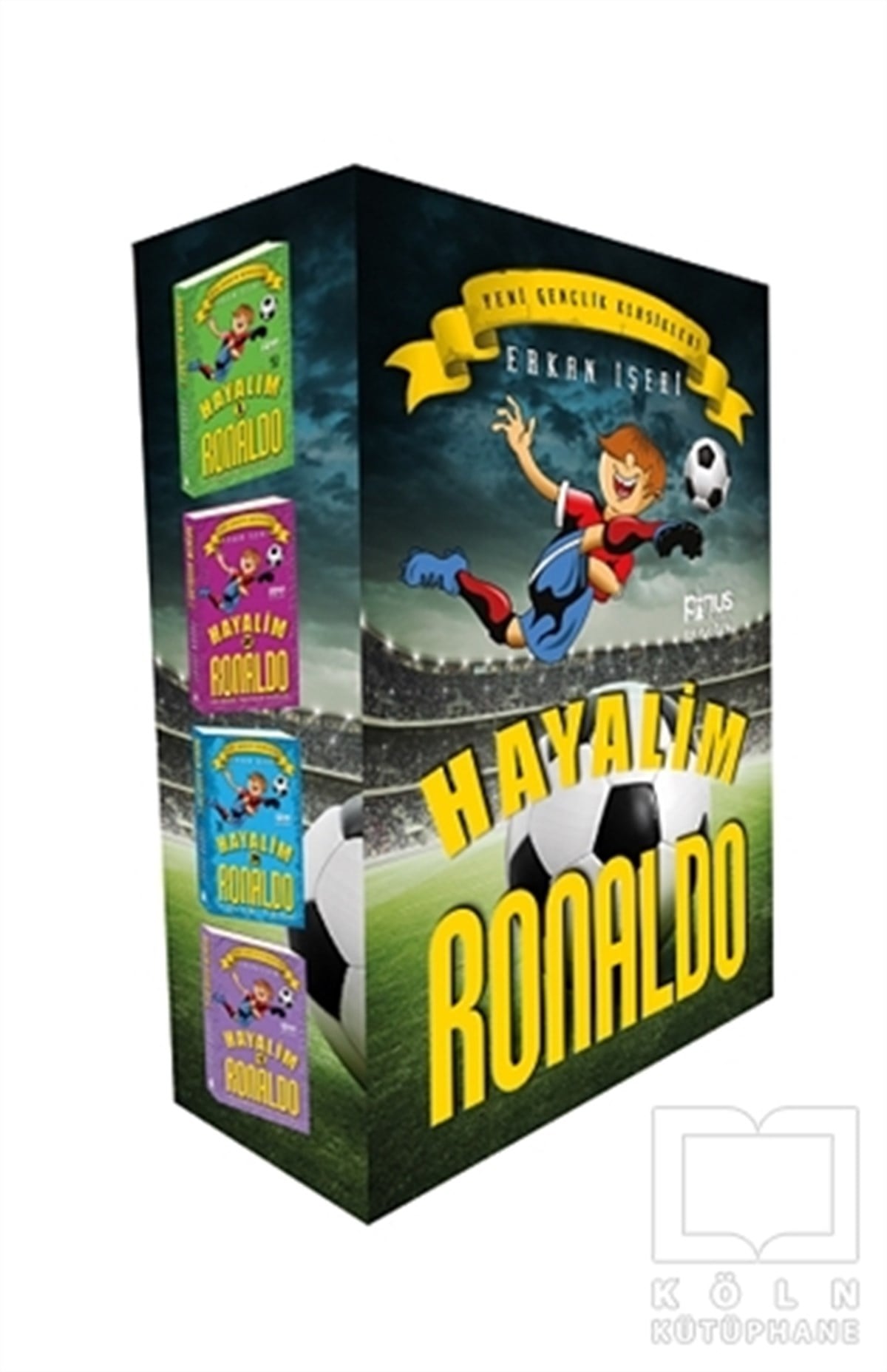 Erkan İşeriRoman-ÖyküHayalim Ronaldo ( 4 Kitap Set)