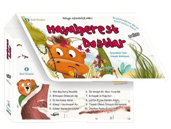 Rüya GündüzhevÇocuk Gençlik RomanlarıHayalperest Dostlar Serisi Seti - 10 Kitap Takım Kutulu