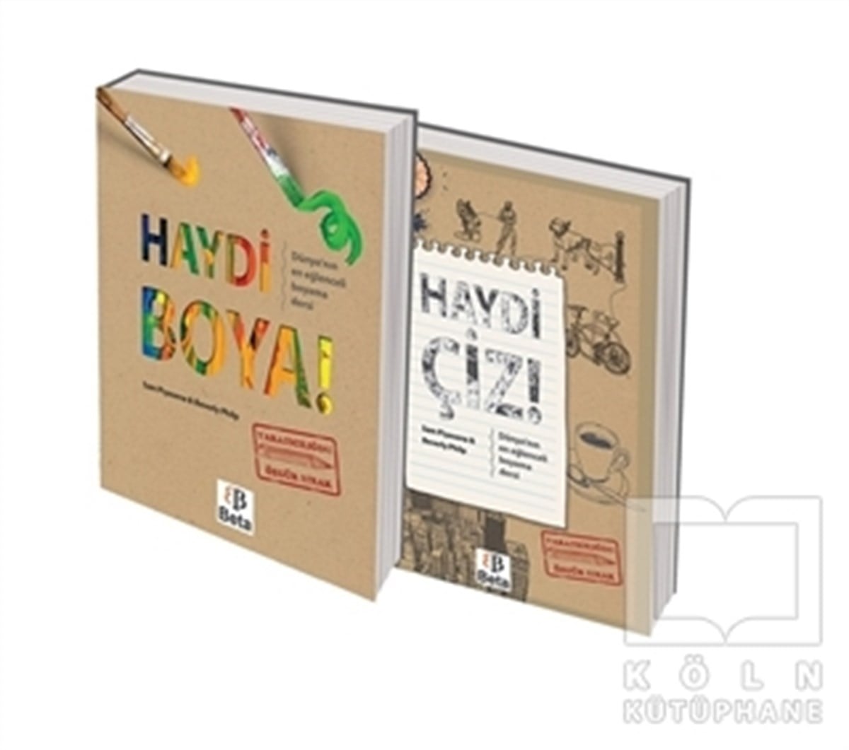 KolektifEl Sanatları KitaplarıHaydi Boya - Çiz Seti 2 Kitap