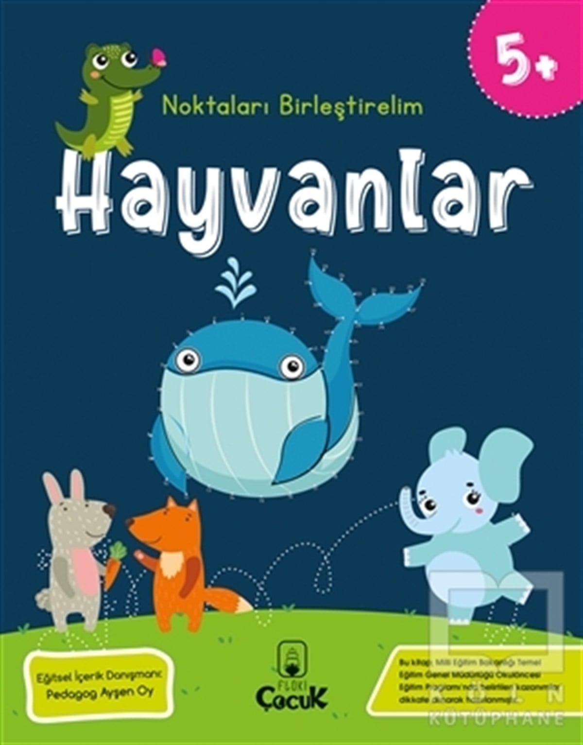 KolektifEtkinlik KitaplarıHayvanlar - Noktaları Birleştirelim (5 Yaş)