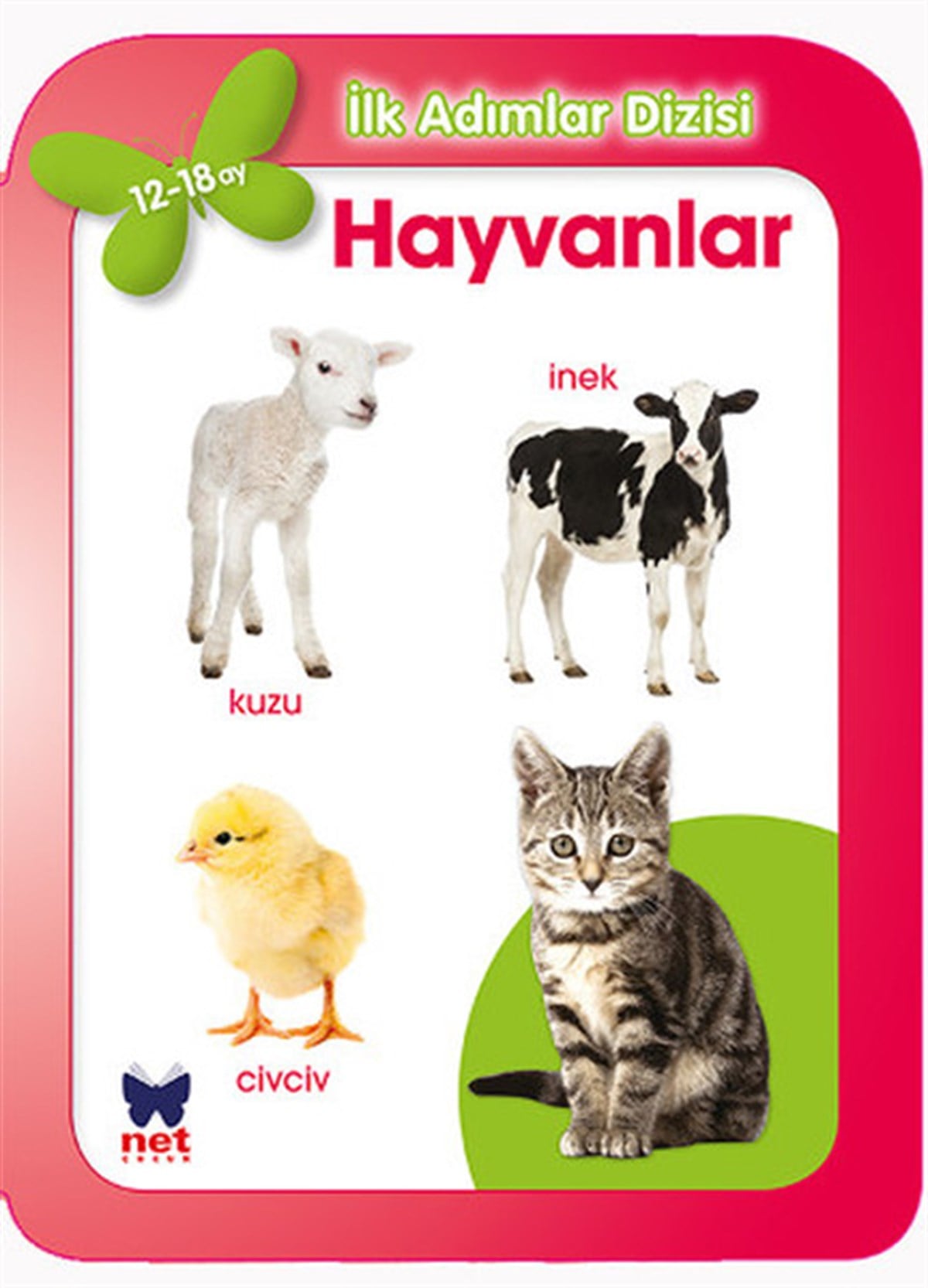 KolektifEgitim Etkinlik KitaplariHayvanlar (12-18 Ay)